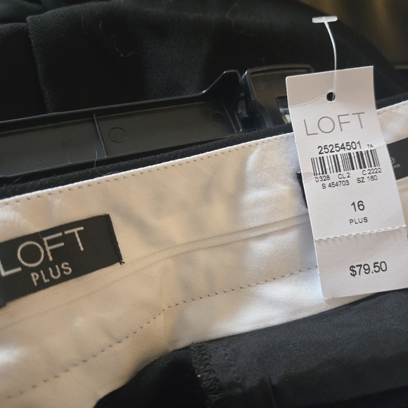 Loft Black Dress Pants Marisa - Picture 4 of 4